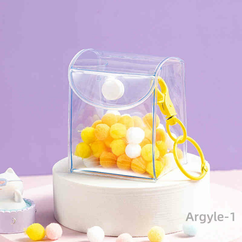 【送料無料】ぬいぐるみ 透明ポーチ ミニ キーホルダー付き ぬいポーチ 小さめ ちびぬい ぬいぐるみ収納 おしゃれ かわいい