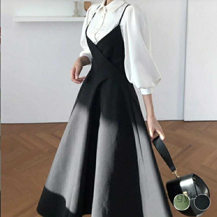 【送料無料】キャミワンピ レディース ロングワンピース ロング フレア キャミソール リボン バックリボン ワンピース キャミソールワンピー