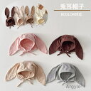 【送料無料】赤ちゃん帽子 かわいい 長耳ウサギの胎児帽子 春 秋 薄い 耳保護帽 ベビーバンドキャップ うさぎ ボンネット 帽子 ベビー服