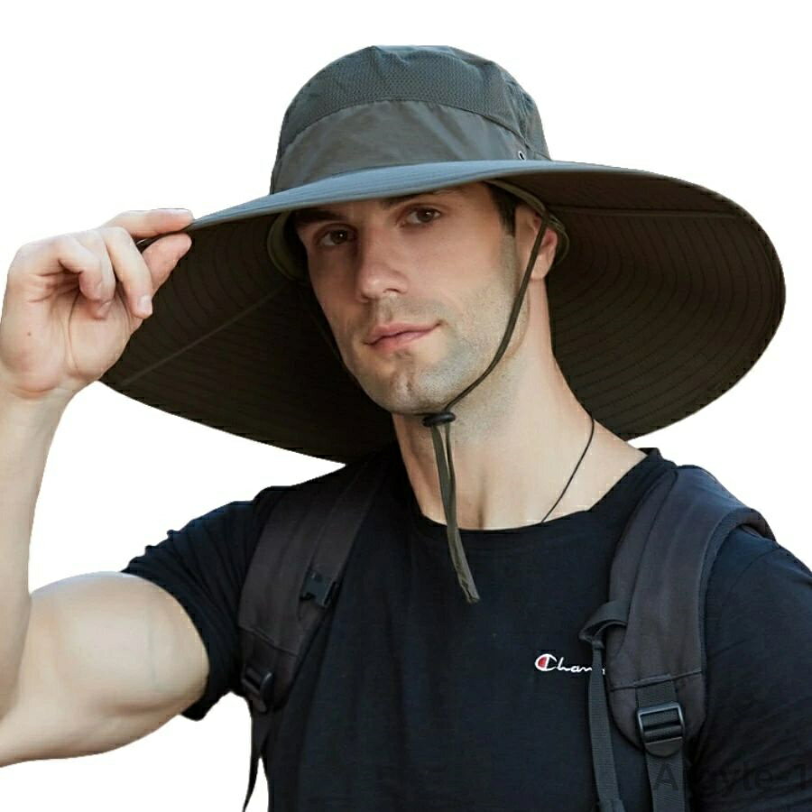 【送料無料】UVカット 帽子 メンズ レディース つば広 ハット 日除け帽子 アウトドア 釣り 登山 農作業 ガーデニング 軽量 折りたたみ