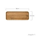 【送料無料】トレイ ランチョンマット ランチレート カフェトレイ 角丸 四角 28cm お盆トレイ 和風 木製 トレー お盆