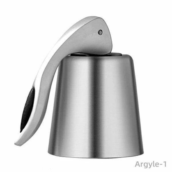 【送料無料】 ワインストッパー ワインボトル栓 ボトル蓋 密閉 酸化防止 ボトルストッパー ステンレス プレゼント 贈答用 メール便