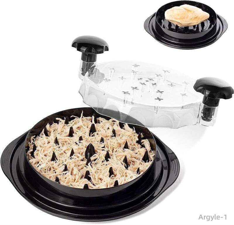 【送料無料】チキングラインダー 滑り止めベース ツールツイスト ミートシュレッダー クリアカバー付き ツールツイスト 鶏胸シュレッダー