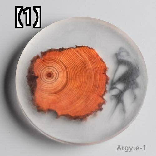 【送料無料】コースター おしゃれ レジン 松の木用 透明 トレイ マット カップ 茶たく 来客 おもてなし ラウンド スクエア ホルダー 収納 スッキリ スタイ...