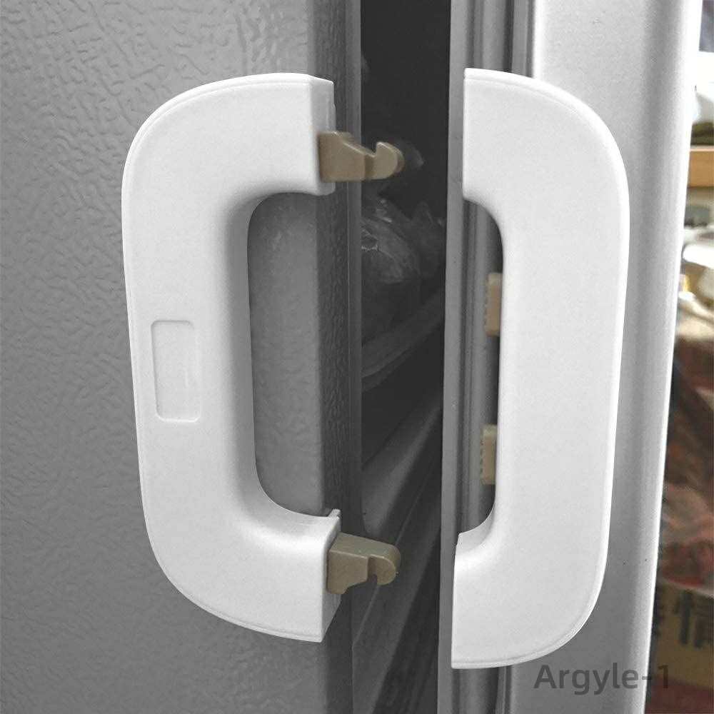 【送料無料】冷蔵庫ドアロック 冷蔵庫用 ドアストッパー ベビーガード 引き出しロック 認知症 子供 赤ちゃん用 安全ロック いたずら防止 指はさみ防止 地震対策