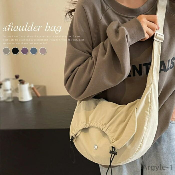 【送料無料】ショルダーバッグ レディース 斜め掛け ボディバッグ メンズ 大きめ 男女兼用 ショルダー バッグ ナイロン 肩掛けバッグ 大容量