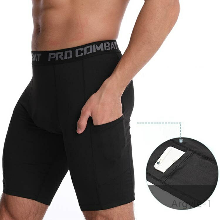 【送料無料】スポーツタイツ ショートタイツ スパッツ メンズ 男性用 2枚入り 大きいサイズランニング 吸汗 ハーフタイツ