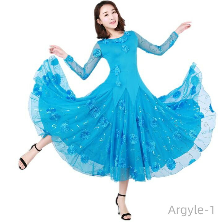 【送料無料】ラテンダンスドレス モダンドレス 社交ダンスドレス スレンダー モダン衣装 ゴージャス ステージ衣装