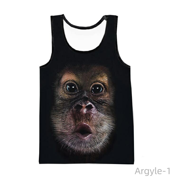 【送料無料】チンパンジー アニマルプリント スポーツ ユニーク インナー オラウータン スポーツ おしゃれ 大きいサイズ メンズ