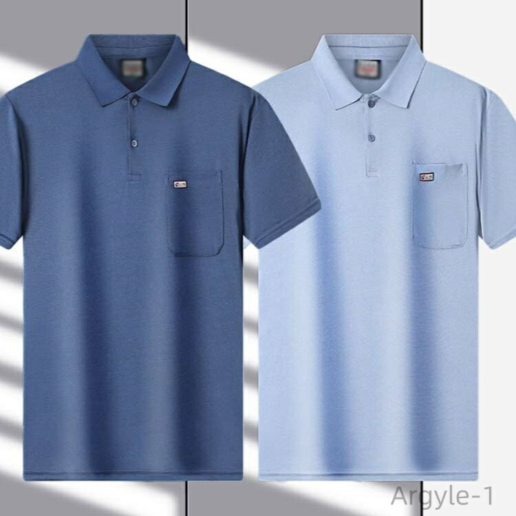 【送料無料】吸水速乾 スポーツ UVカット ポロシャツ 涼しい 春 無地 冷感 メンズ クール ポロシャツ シンプル 半袖 2枚セット