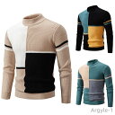 【送料無料】男性 男 ユニセックス インナーニット トップス ニットソー 長袖 不規則柄 メンズ ニットセーター