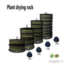 【送料無料】ハンギングドライネット キャンプ バーベキュー メッシュ素材 折りたたみ 2段 4段 6段 8段 アウトドア キャンプ ピクニック