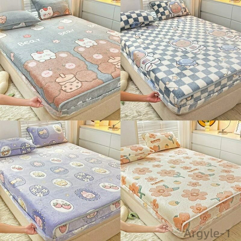 【送料無料】ボックスシーツ あったか冬用シーツ シンプル 冬用 ベッドシーツ ベッドカバー マットレス..