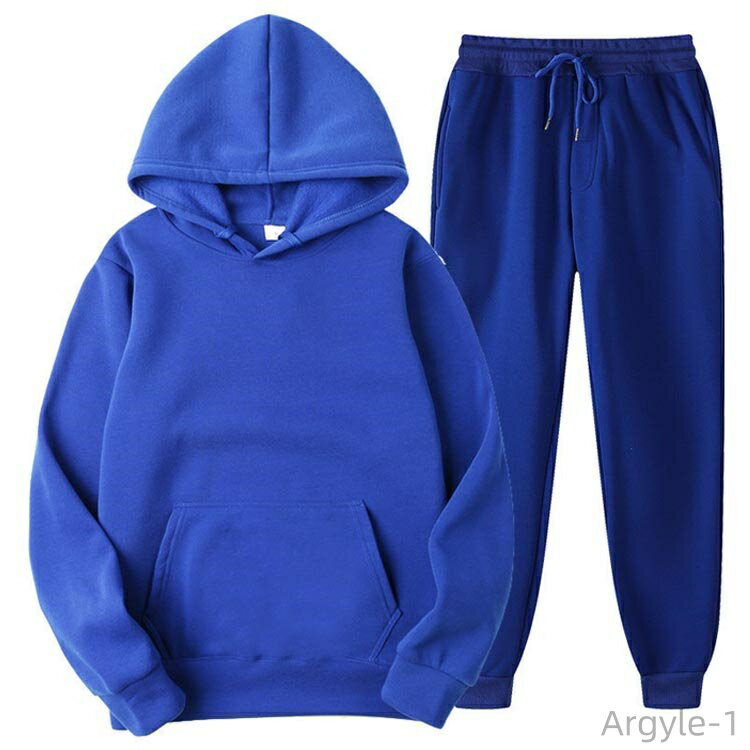 【送料無料】大きいサイズ シンプル プルオーバーパーカー ジョガーパンツ セットアップ スウェット 無地 メンズ パーカー