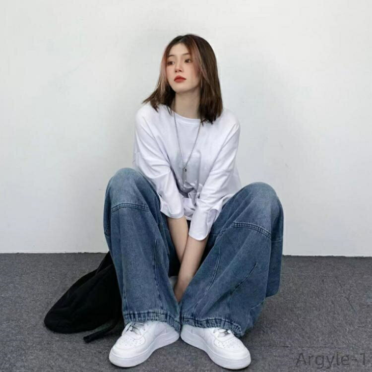 【送料無料】カーゴパンツ デニムパンツ ゆったり 体型カバー ジーンズ カーゴパンツ ワイドパンツ 秋冬 ゆったり デニム ワイド