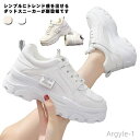 【送料無料】厚底スニーカー レディース シューズ ダッドスニーカー ウォーキングシューズ インヒール おしゃれ 可愛い スポーツ 厚底