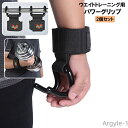 【送料無料】筋トレ ロゴ リストラップ ダブルフック 握力補助 ウエイトトレーニング 2個セット グローブ トレーニング パワーグリップ