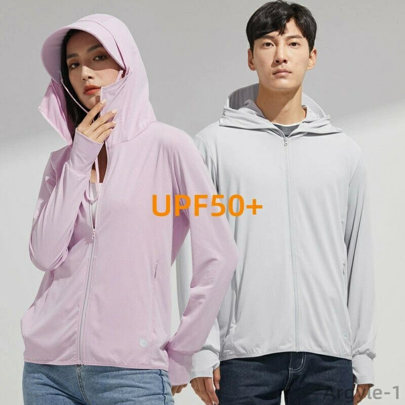 【送料無料】冷感 夏用 長袖 UVカットガード レディース 速乾 吸水 UPF50+ 涼感素材 薄手でしっか 紫外線98％カット 日焼け防止ジャケット