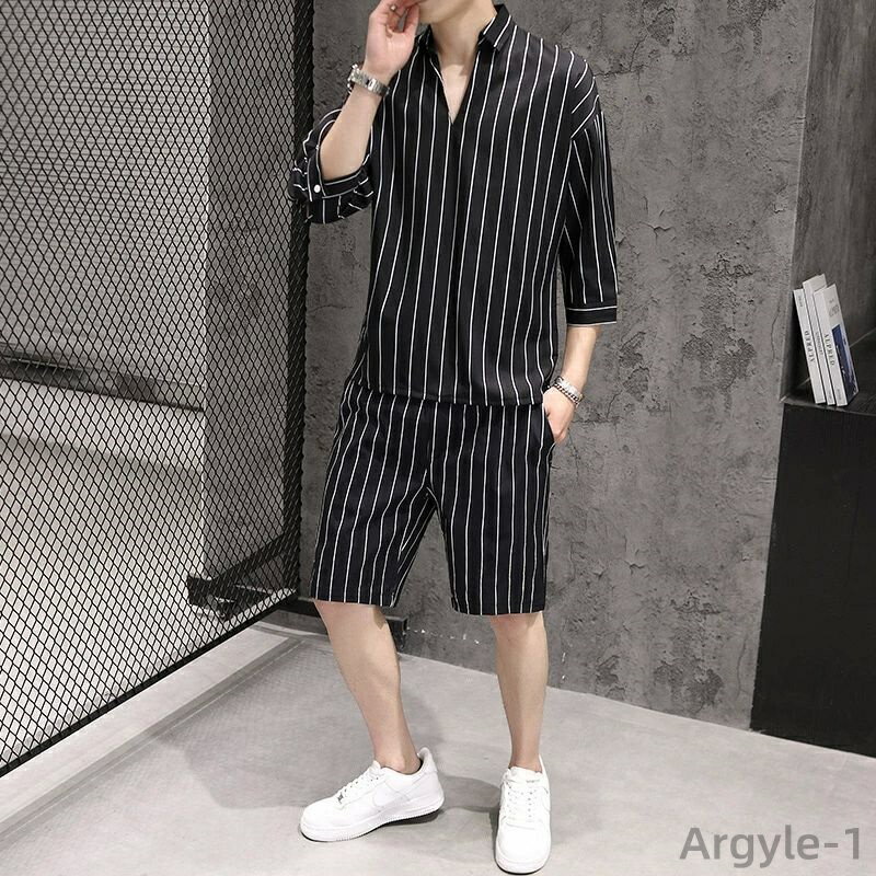 【送料無料】上下セット サマー シャツ+ハーフパンツ2点セット 部屋着 スウェット セットアップ ジャー..