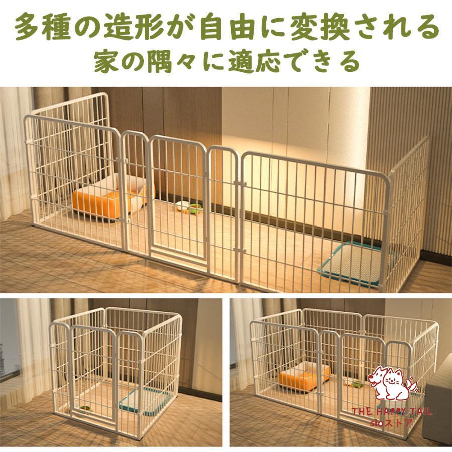 商品情報 【商品仕様】 4枚/50*50*50 6枚/100*50*50 4枚/60*60*60 6枚/120*60*60 6枚/120*70*60 6枚/140*80*70 【適用対象】 超小型犬、小型犬、中型犬、大型犬、うさぎなどの小動物 注意:ペットベッドについて S：幅約40cm、高さ18cm (4Kg以内の猫と2.5Kg犬に適しています。) M：幅約50cm、高さ18cm (7.5以内の猫と5Kg犬に適しています。) L：幅約60cm、高さ18cm (10Kg以内の猫と7.5Kg犬に適しています。) XL：幅約70cm、高さ18cm (複数の猫と15Kg犬に適しています。) ※手測りのため、多少誤差がございます。ご了承ください。