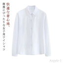 【送料無料】女子 長袖 学生服 カッターシャツ 速乾 レディース ワイシャツ ブラウス 学生 高校 中学 子供 女の子 制服 通学用 女子高校生 可