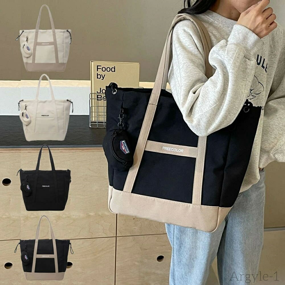 【送料無料】トートバッグ レディース A4 大きめ 大容量 軽量 軽い 大きい 持ち手長い 肩掛け 通勤 おしゃれ マチ広 スポーツ 横型 ミニポーチ マザーズ...