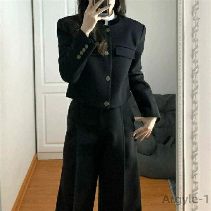 セットアップ レディース 上品 おしゃれ 春秋 風 カジュアル ウール チェック スカート 初秋 2点 セット