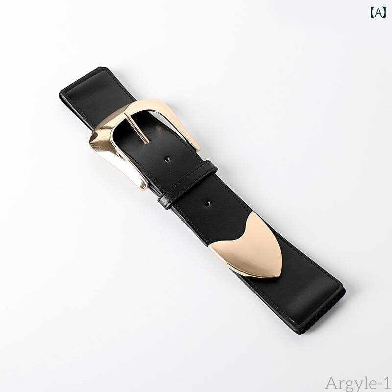 【送料無料】ベルト レディース 太 ウエストマーク おしゃれ ワイド スーツ スカート ストレッチ性 バ..