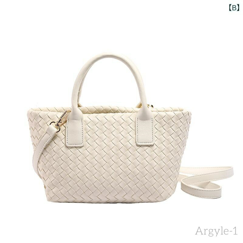 【送料無料】レディース バッグ 普段使い 手織り 小さめ トート ハンド シングル ショルダー クロス ボディバッグ