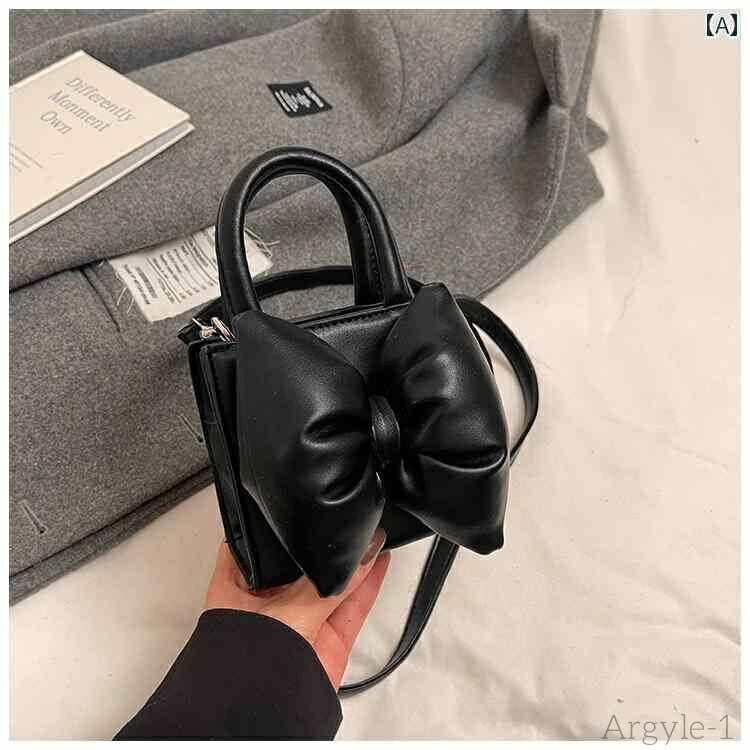 【送料無料】レディース バッグ 普段使い ミニ ハンド かわいい リボン ミニ リップスティック ヘッドフォン ショルダー