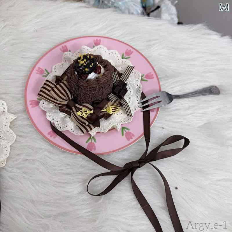 【送料無料】レディース 帽子 ロリータ かわいい ガーリー コスプレ ティラミス ケーキ 風 小物