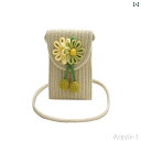 【送料無料】レディース バッグ 普段使い 織物 夏 カジュアル 携帯電話小銭入れ 海辺 休暇 花 クロス ボディバッグ