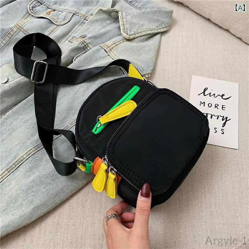 【送料無料】レディース バッグ 普段使い 小さめ 布 夏新 ファッション 韓国 クロス ボディバッグ イン ガール ファッション 小さめ 黒