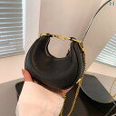 【送料無料】レディース バッグ 普段使い レター 三日月 テクスチャ ハンドバック チェーン クロス ボディバッグ 脇下 夏