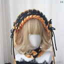 【送料無料】レディース 帽子 ロリータ かわいい ガーリー コスプレ 悪魔 羽 ハロウィン ヘア アクセサリー カボチャ がった 魔法 魔女 魔女 ヘア アクセ...
