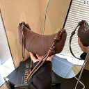 【送料無料】レディース バッグ 普段使い 韓国 秋冬 レトロ クロワッサン カジュアル クロス ボディバッグ