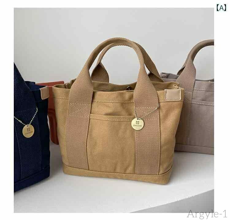 【送料無料】レディース バッグ 普段使い 春 多層 キャンバス ハンド ハンド 小さめ トレンド