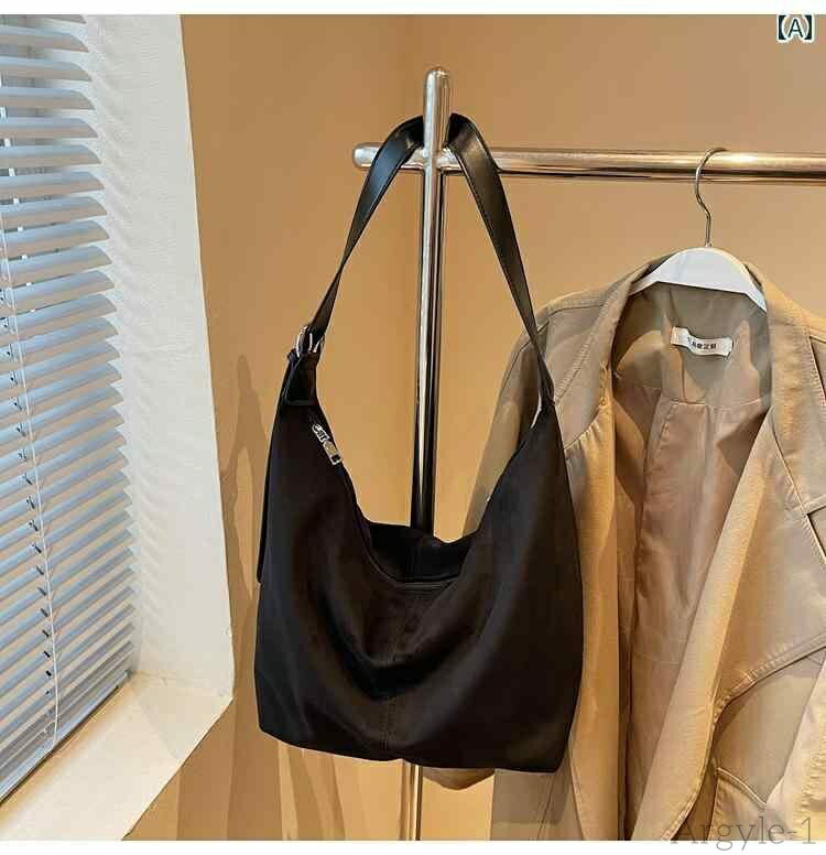 【送料無料】レディース バッグ 普段使い つや消し レトロ 大容量 秋冬 カジュアルショルダー 通勤 餃子