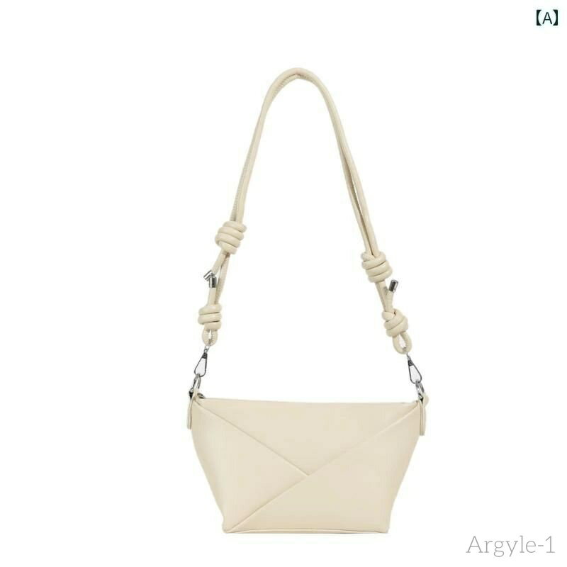 【送料無料】レディース バッグ 普段使い ショルダー 夏 脇下 幾何学 ノット クロス ボディバッグ