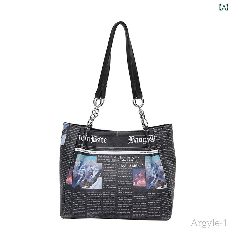 【送料無料】レディース バッグ 普段使い 新聞 林 レトロ 防水 新聞 クロス ボディバッグ 夏 シングル ショルダー 軽量 涼しい 小型