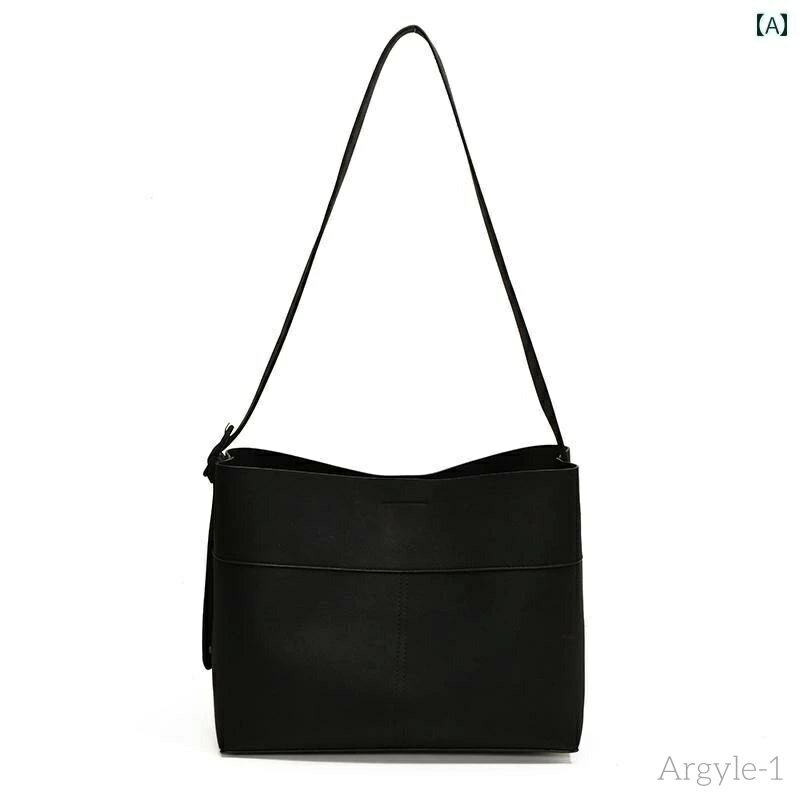 【送料無料】レディース バッグ 普段使い つや消し レトロ大容量 秋 シンプル 通勤 通勤 トート