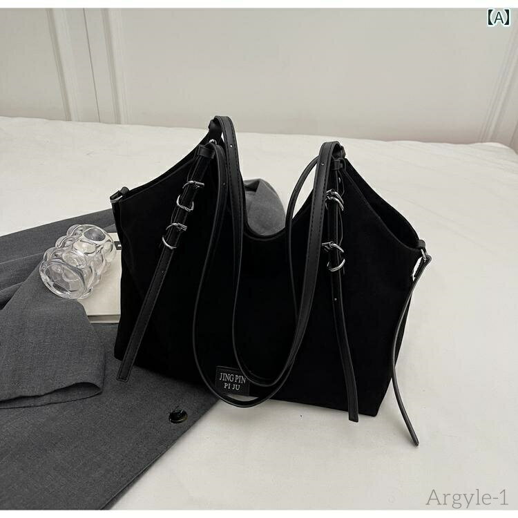 【送料無料】レディース バッグ 普段使い レトロ つや消し 大容量 秋冬 カジュアル 通勤 ショルダー ショッピング オートバイ トート