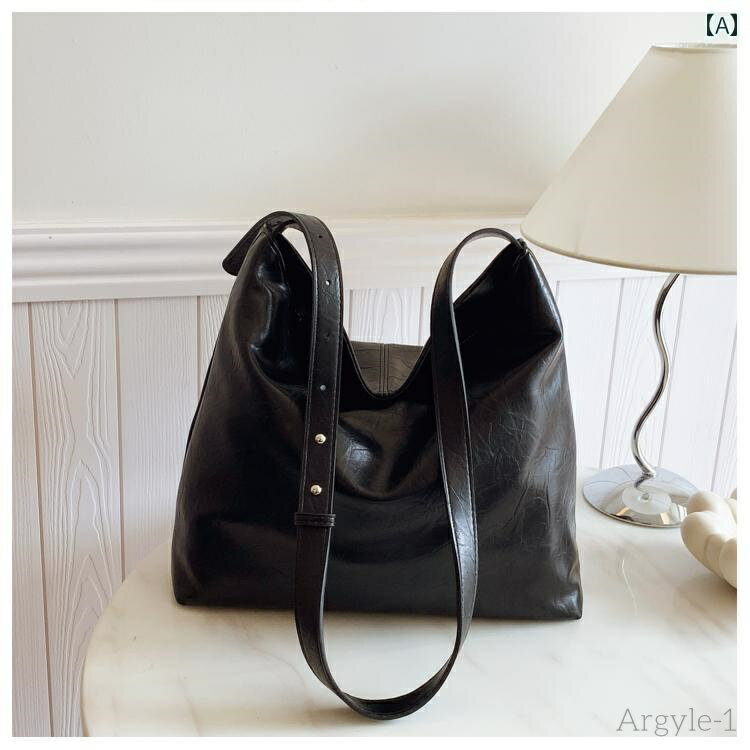 【送料無料】レディース バッグ 普段使い アメリカン レトロ カレッジ大容量 秋冬 リラックス ショルダートート