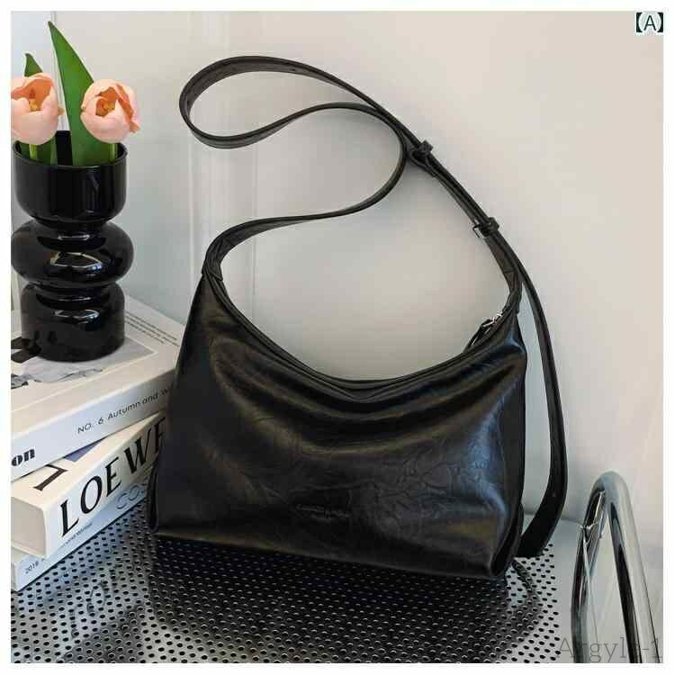 【送料無料】レディース バッグ 普段使い レトロ大容量 通勤 トート ショルダー クロス ボディバッグ