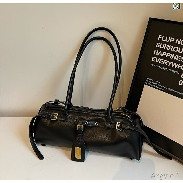 【送料無料】レディース バッグ 普段使い レトロ 脇下 秋 トレンディ 韓国 リボン リング 大容量 ショルダー 通勤