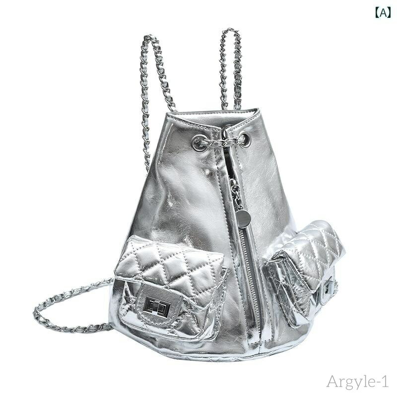 【送料無料】レディース バッグ 普段使い カエル チェーン 小さめ バック パック 秋冬 トレンド