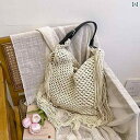 【送料無料】レディース バッグ 普段使い ゆったり シンプル 海辺 バケーション ビーチ ストロー 春大容量 トート