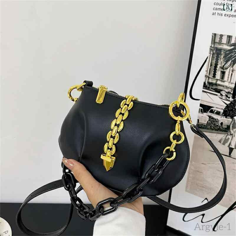 【送料無料】レディース バッグ 普段使い テクスチャー ドア クリル チェーン 脇下 通勤 クロス ボディバッグ ショルダー