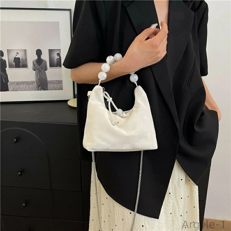 【送料無料】バッグ 手提げ パール 斜めがけ ショルダー チェーン 2wayバッグ パーディーバッグ カバン レディース