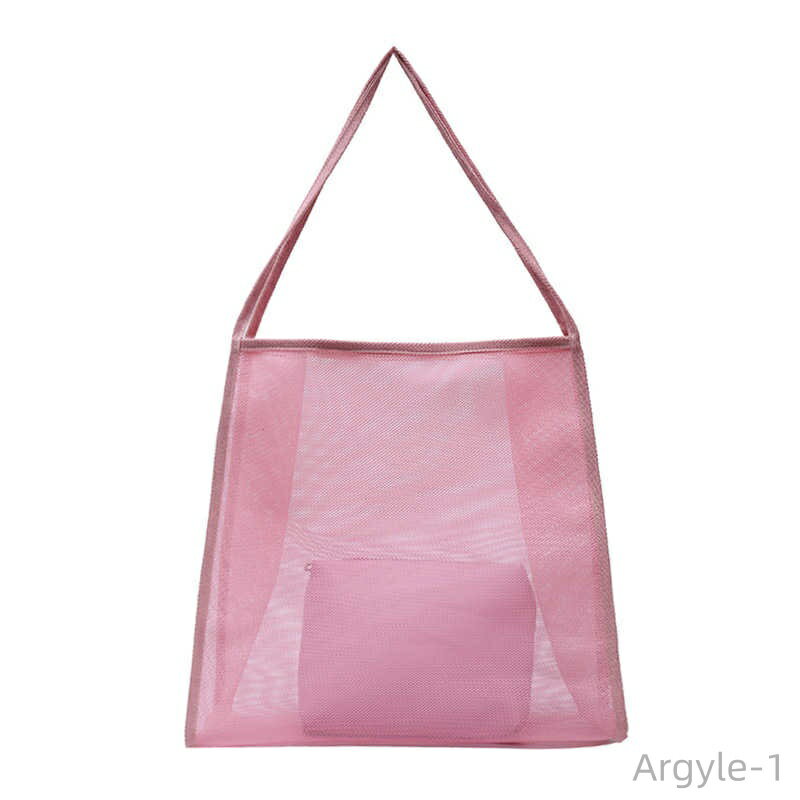【送料無料】レディース エコバッグ 肩掛け トートバッグ クリア ファスナー付き トートバッグ メッシュ ポーチ付き